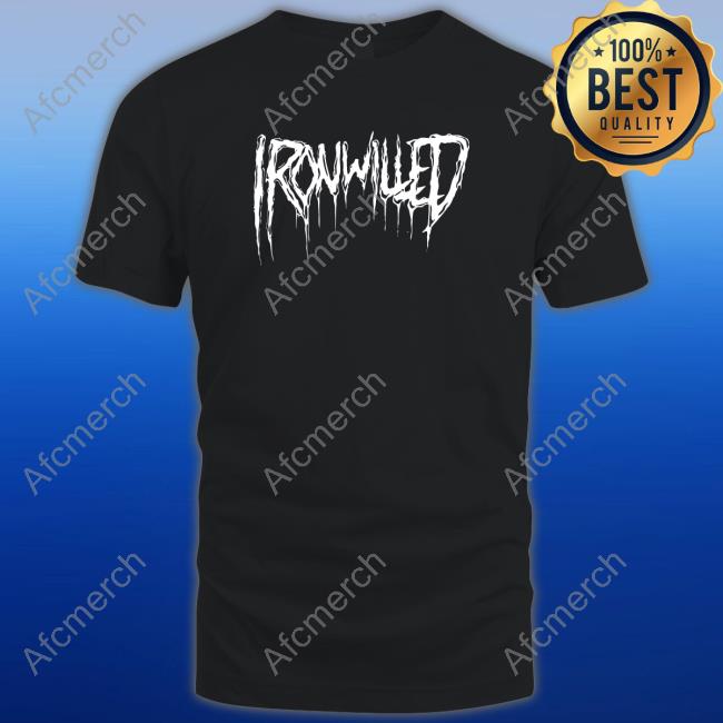 Official Ish Wainright Iron Willed Virus Hoodie