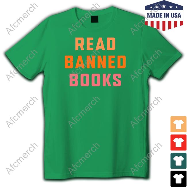Official Bs General Store Read Banned Books Summer Shirt