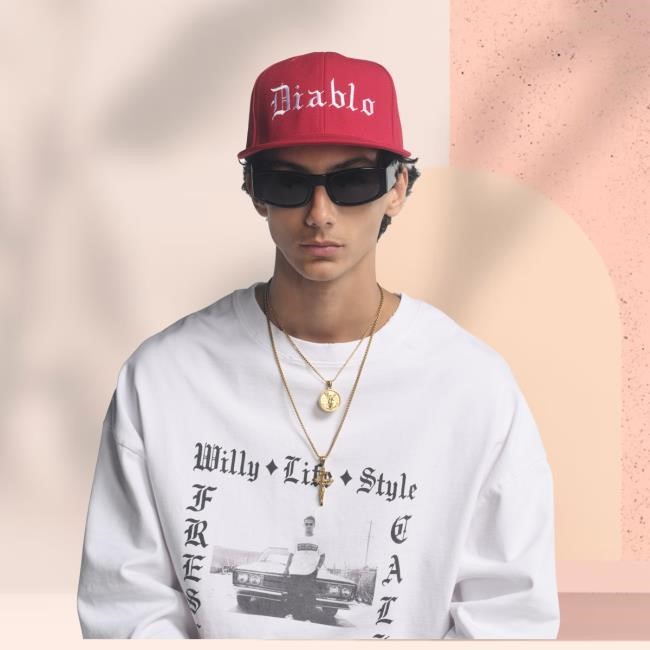 Diablo Hat Red | Willy Chavarria Official