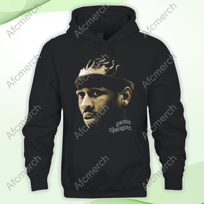 Official Game Changer Merch Big Face Allen Iverson Tee Bryce Harper