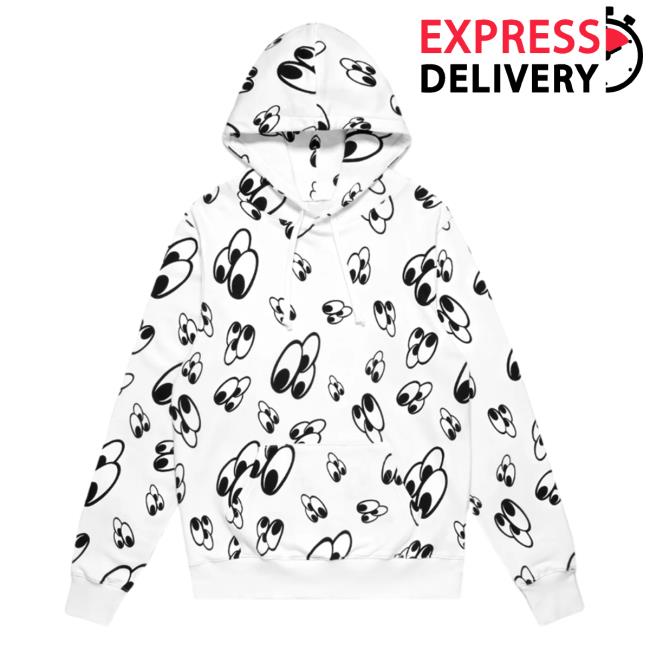 Official Juice Clothing Store 3125C X Disney 3 Eyed AOP Sweaters White Juicestore 3D All Over Print
