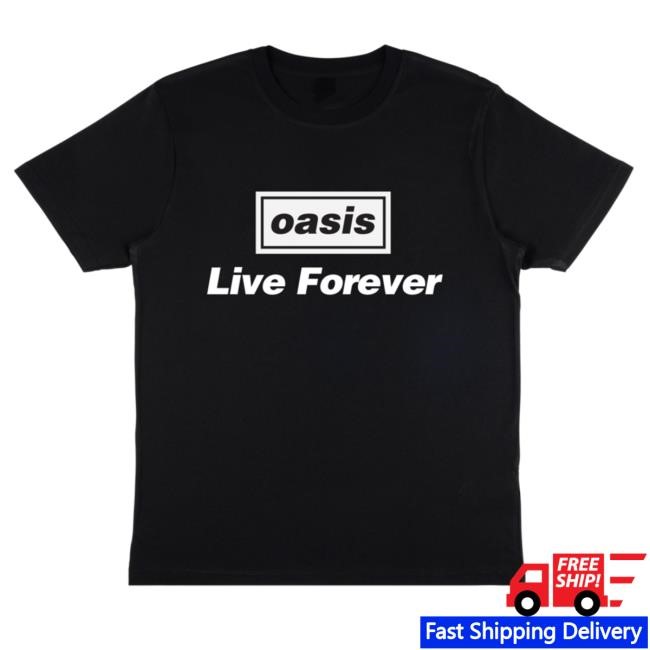 Oasis - Live Forever S/S Tee Oasis.