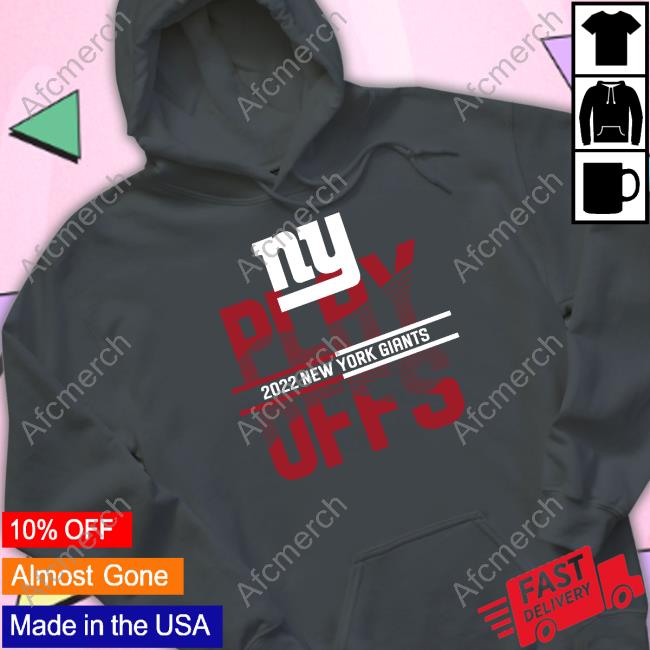 Official New York Giants 2022 NFL Playoffs Shirt