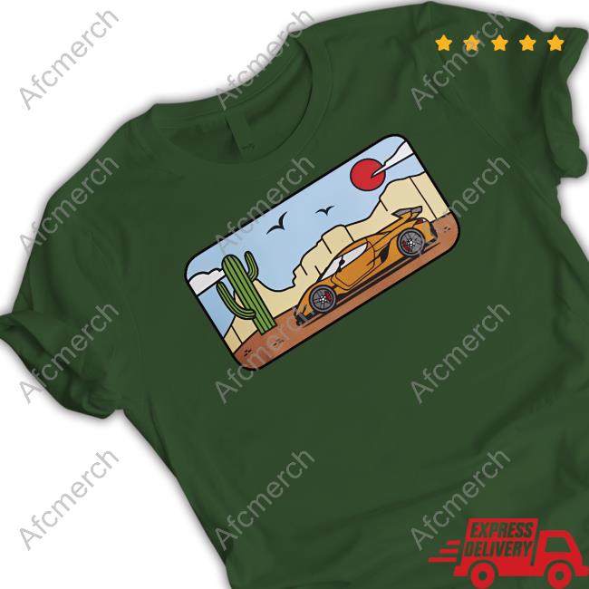 Koenigsegg Merch Desert Jesko Tee Shirt
