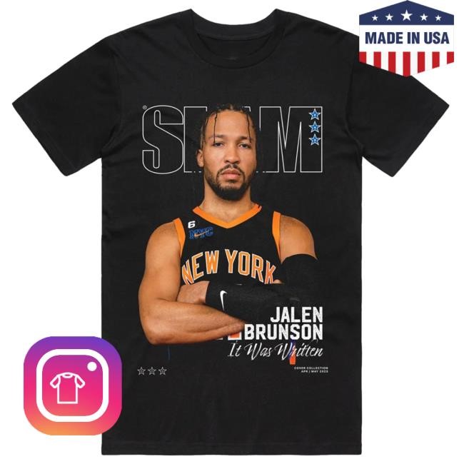 Slam Goods Cover Tee - Jalen Brunson (Slam 243) New Tee