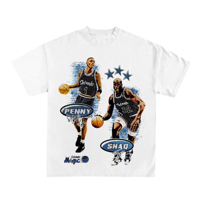 Official Shaq And Penny "Best Duo" Graphic Shirt 2024