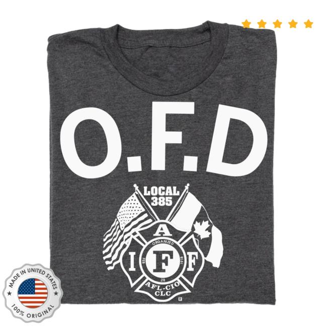 Official Raygun Merch Store Shop Raygun Omaha Fire Department Curved Logo Shirt 2024 Raygunsite