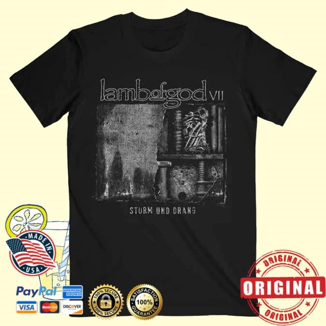 Official Lamb Of God Sturm Low Contrast T Shirt