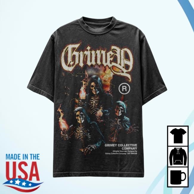 Grimey Clothing Merch imey Takeover Tour New Tee - Grimey Store