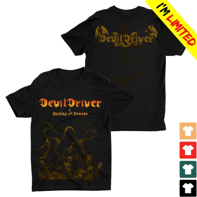 Official Night Shift Merch Store Devildriver - Jumbo Reaper Attractive Shirt NightShiftMerch