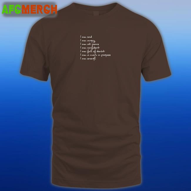 I Am Sad I Am Angry T-Shirt Gomezsversion