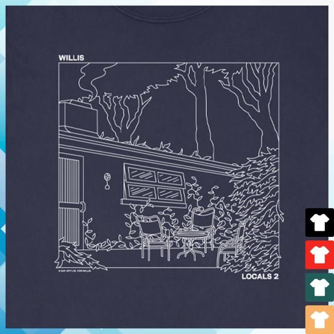 Official Hello Merch Madi Willis Band Locals 2 T Shirt HelloMerch
