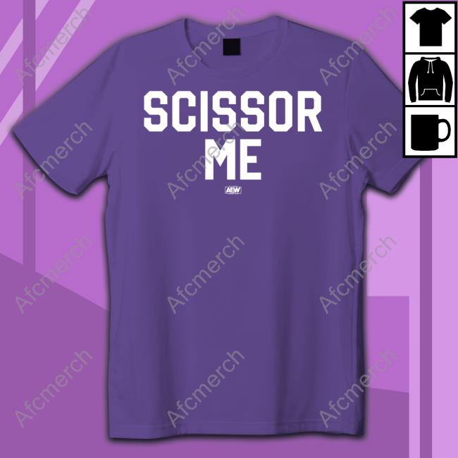 Official AEW Shop The Acclaimed Scissor Me Tee