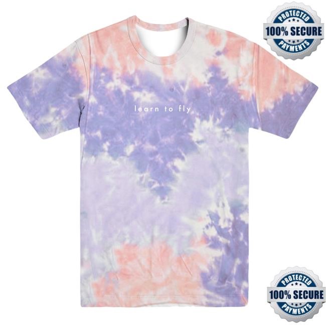 Learn To Fly - Tie Dye Short Sleeve Tee - Surfaces Merch
