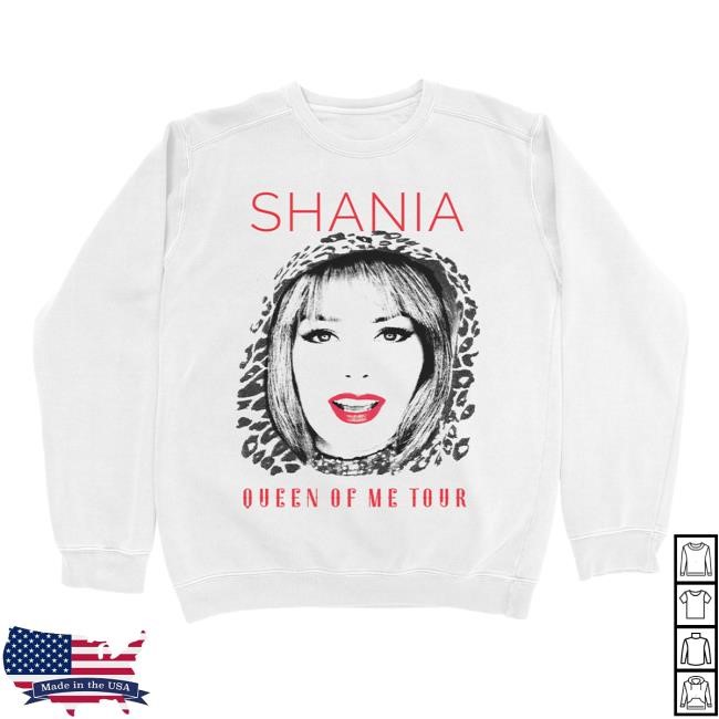 Shania Twain Official Merch Store Queen Of Me Tour Dateback Sweatshirts Shania Twain Clothing Shop Shania Twain Apparel
