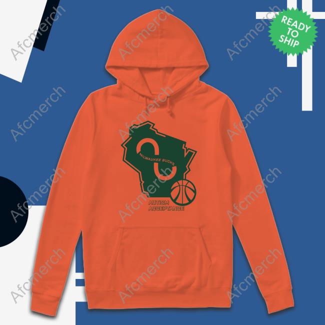 Official Milwaukee Bucks Autism Acceptance Shirt