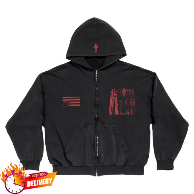 Official 21 Savage Merch Store Saint Laurent Don 21 Savage Flag Zip Up Crew 21 Savage Apparel Clothing 21Savage