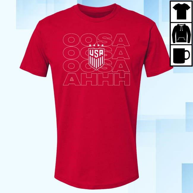 USWNT Oosa Red Shirt