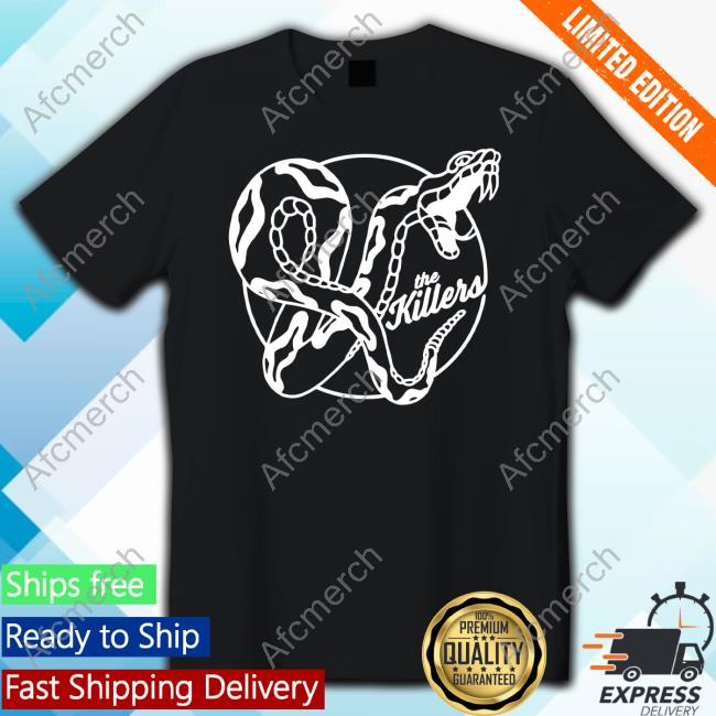 Official The Killers Snake Shirt