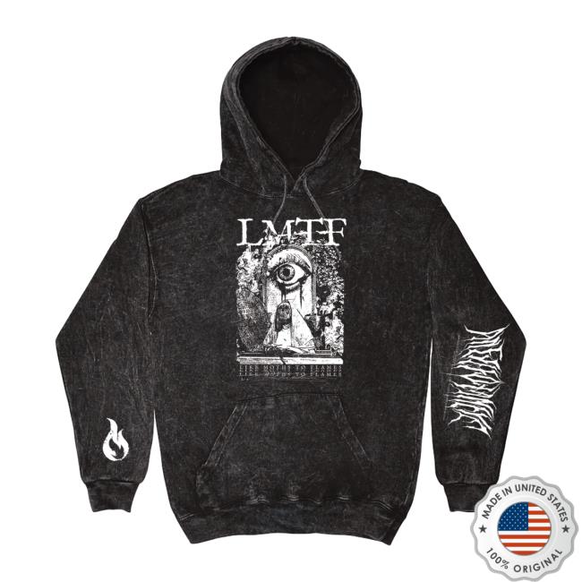Official Like Moths To Flames Vintage Pullover Sweatshirt