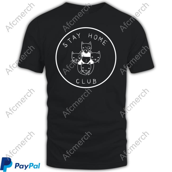 Fitzroy Bologna Merch Stay Home Club Black Tank