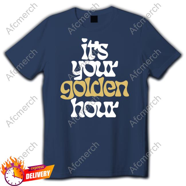Official Jvke Merch It's Your Golden Hour T Shirts