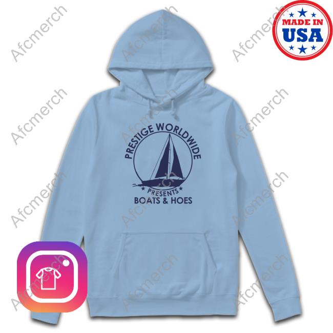 Official Prestige Worldwide Boats & Hoes T Shirt