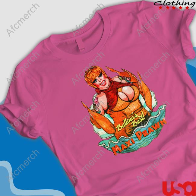Ballina's Best Maxi Prawn T-Shirt