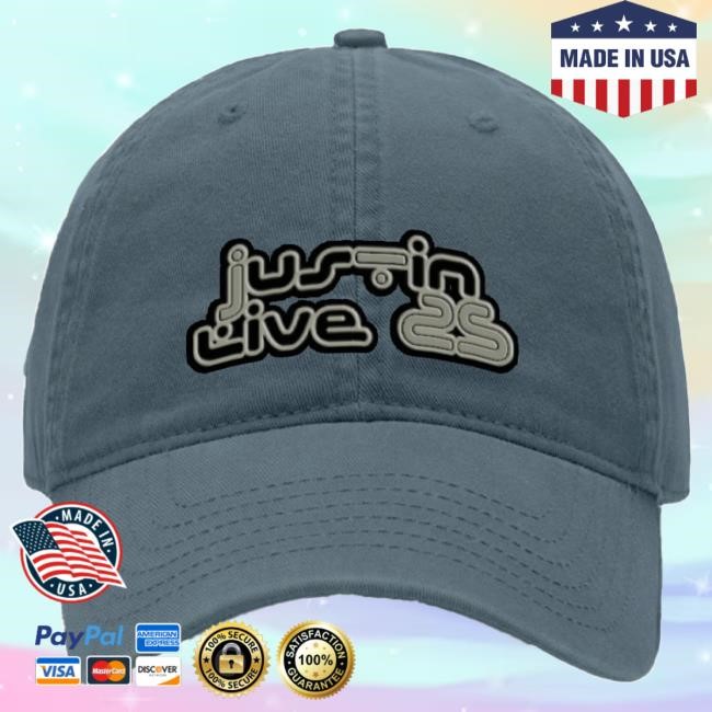 Official Justin Timberlake Merch Store Justin Timberlake Nostalgia Blue Cap