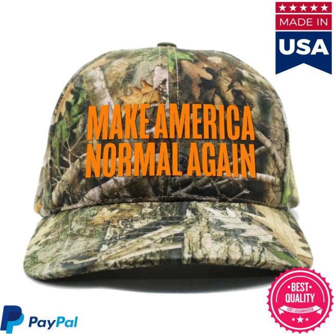 Make America Normal Again Camo Hat