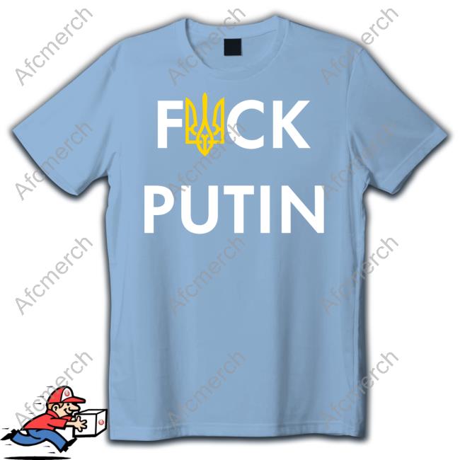 Official MindyNL79 Fuck Putin Ukraine T-Shirt