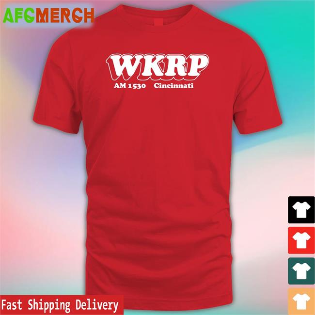 Super 70s Sports Merch Wkrp Am 1530 Cincinnati Hoodie
