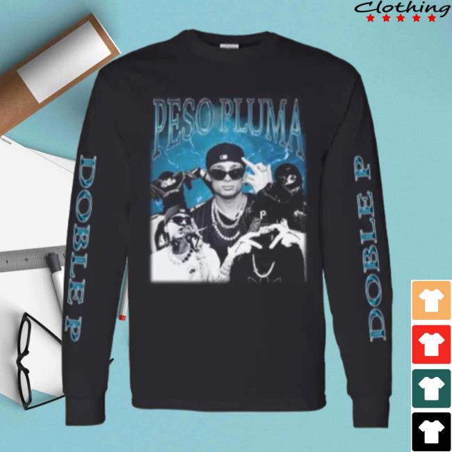 Official Peso Pluma Collage Long Sleeve Shirt