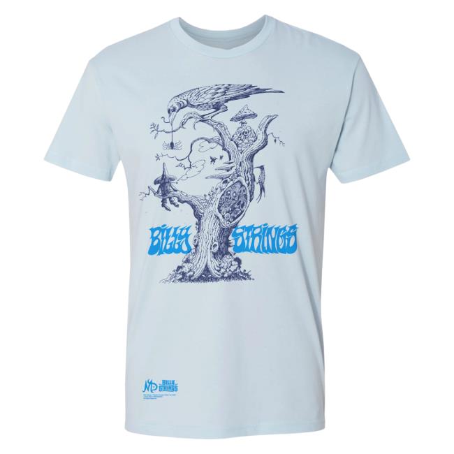 Official Billy Strings Merch Store Shop Billy Strings Tree Tees - Limited Edition (Maarten Donders)