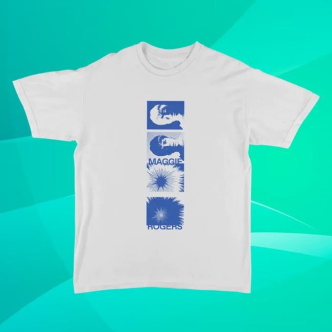 Maggie Rogers Merch TWIA White Short Sleeve Shirt Maggie Rogers Shop