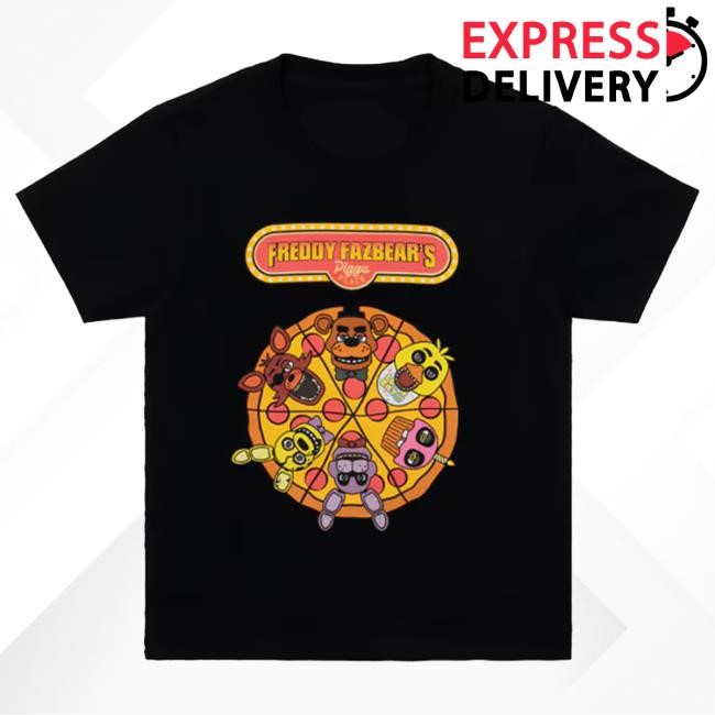 Official Halloween Horror Nights 2025 Freddy Fazbear's Pizza Youth Hot Shirt