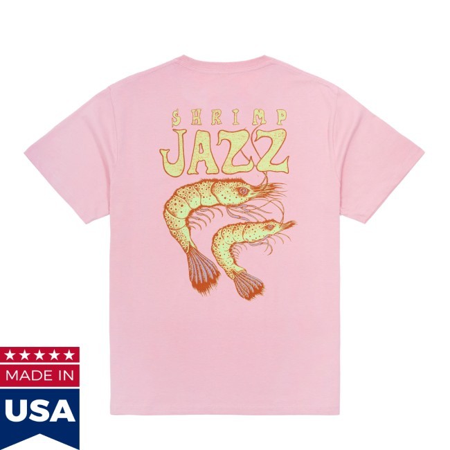 Two Shrimp Jazz New T-Shirt Viagra Boys Band Merch