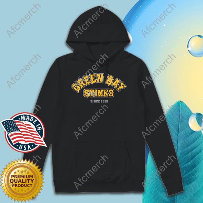 Sotastick Green Bay Stinks Since 1919 T T-Shirt John Randle