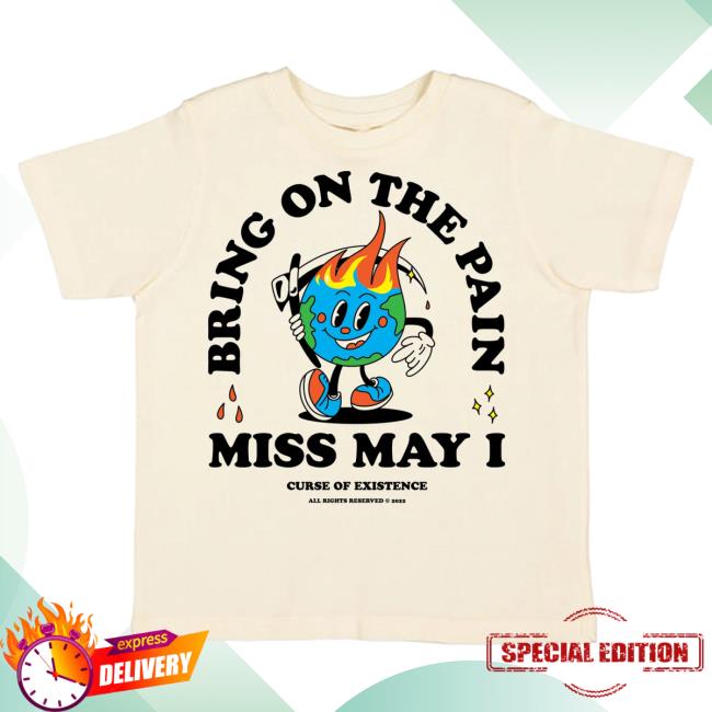 Official Merch Now Now Miss May I Mr. Pain Toddler Shirt New MerchNow