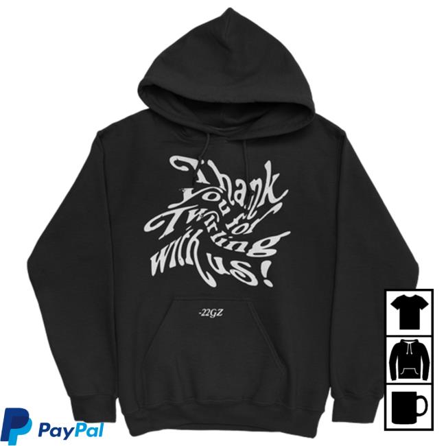 Official 22Gz Twirling With Us Black Pullover Sweatshirt