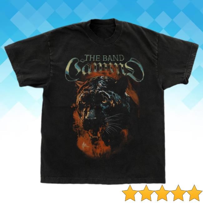 Official The Band Camino Merch Store Panther Attractive Shirt
