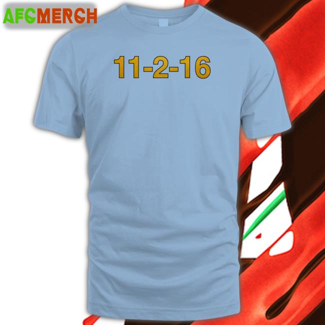11-2-16 Tee Shirt Anniversary Edition