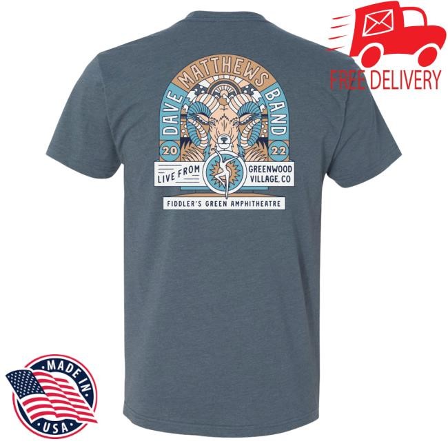 Official Dave Matthews Band Merch Store Greenwood Village Event Attractive Shirt