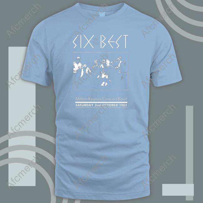 Official Six Of The Best Genesis Band Vintage Shirt