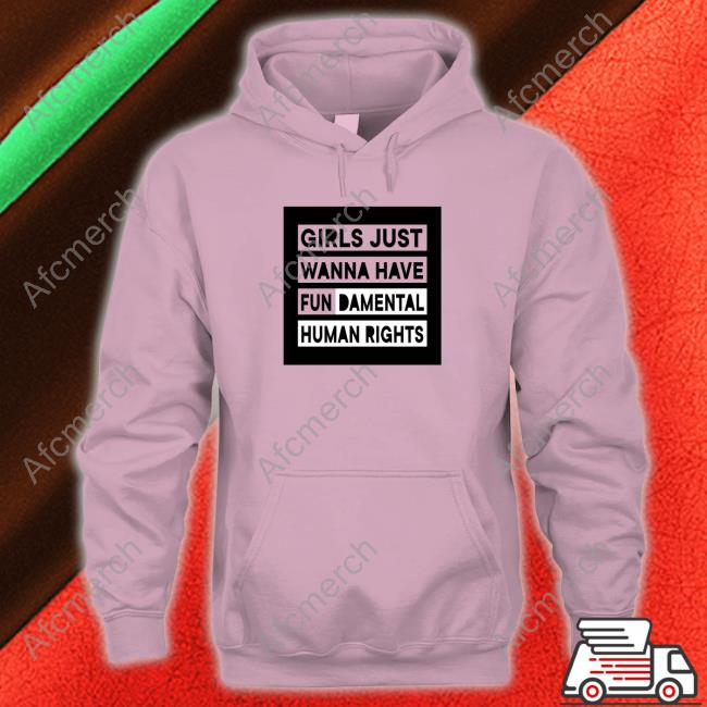 Official Grant Williams Girls Just Wanna Have Fundamental Human Rights Tee Shirt