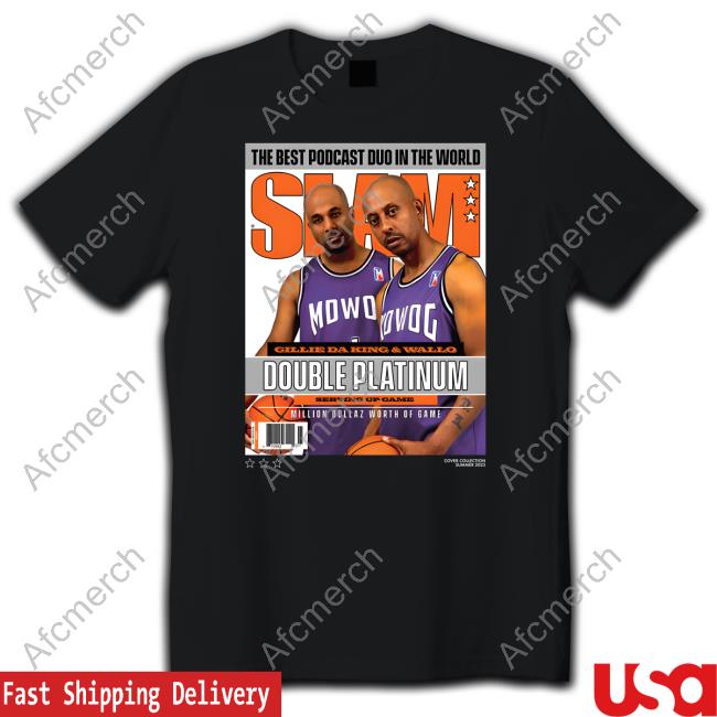Barstool Sports Mdwog X Slam Double Platinum Long Sleeve Tee