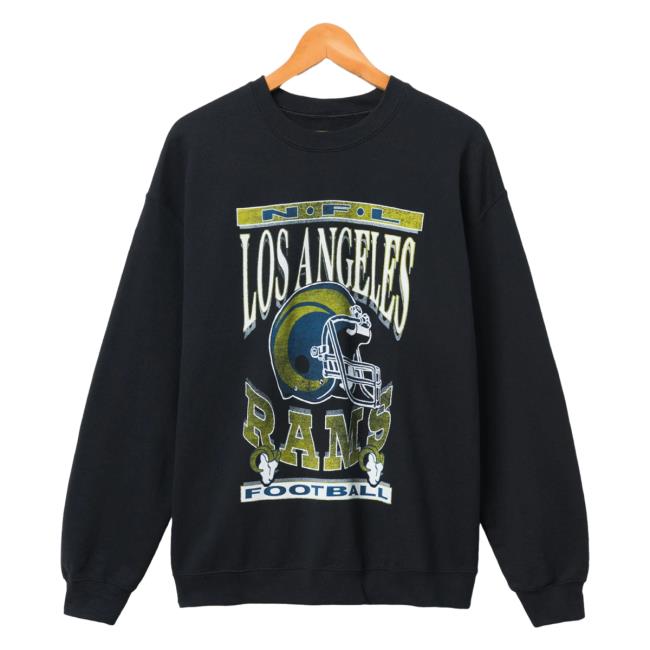 Official Junk Food Apparel Clothing Store Shop Junkfoodclothing Los Angeles Rams Football Helmet Flea Market Hoody
