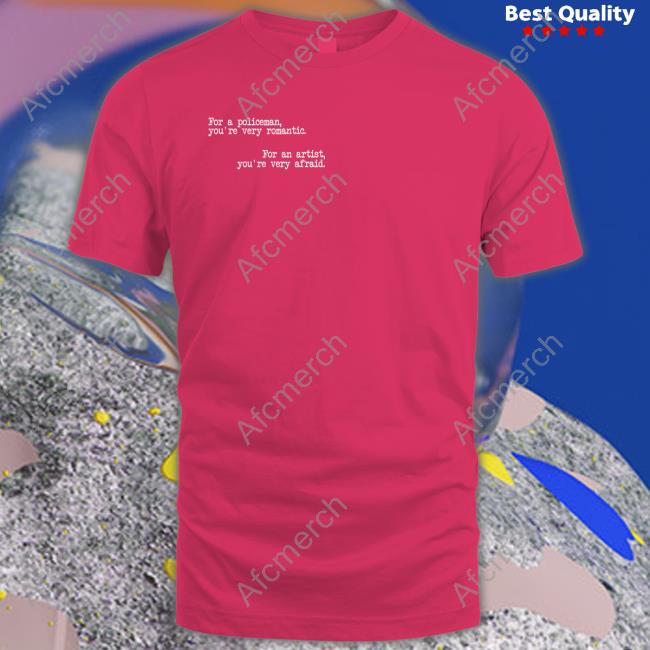 Policeman And Artist Sweatshirt Official DellaMoon Policeman And Artist T-Shirt