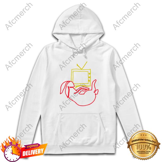Love On Tour Bunny TV Hoodie Official Love On Tour Bunny TV Sweatshirt