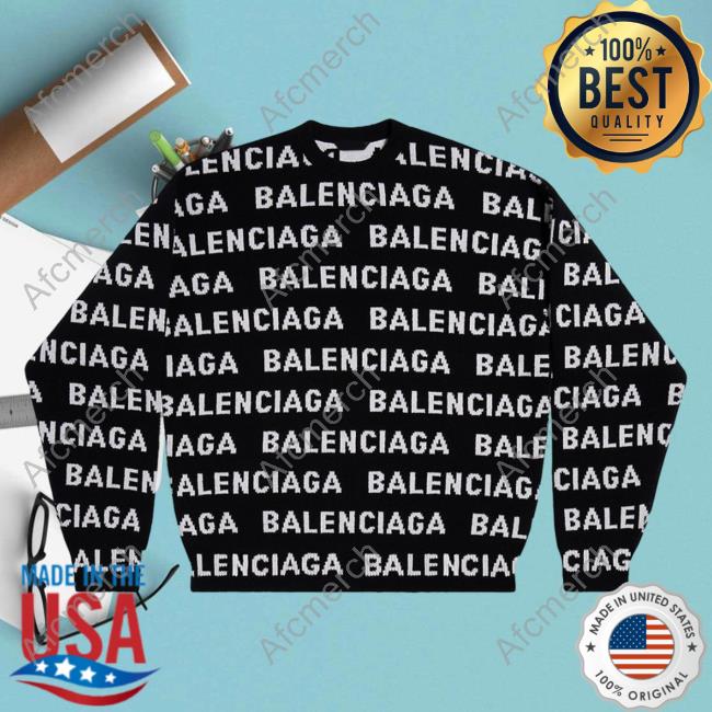 Official Saks Fifth Avenue Clothing Store Shop Balenciaga Bal Horizontal AOP Hooded Sweatshirt 3D All Over Print Saksfifthavenue